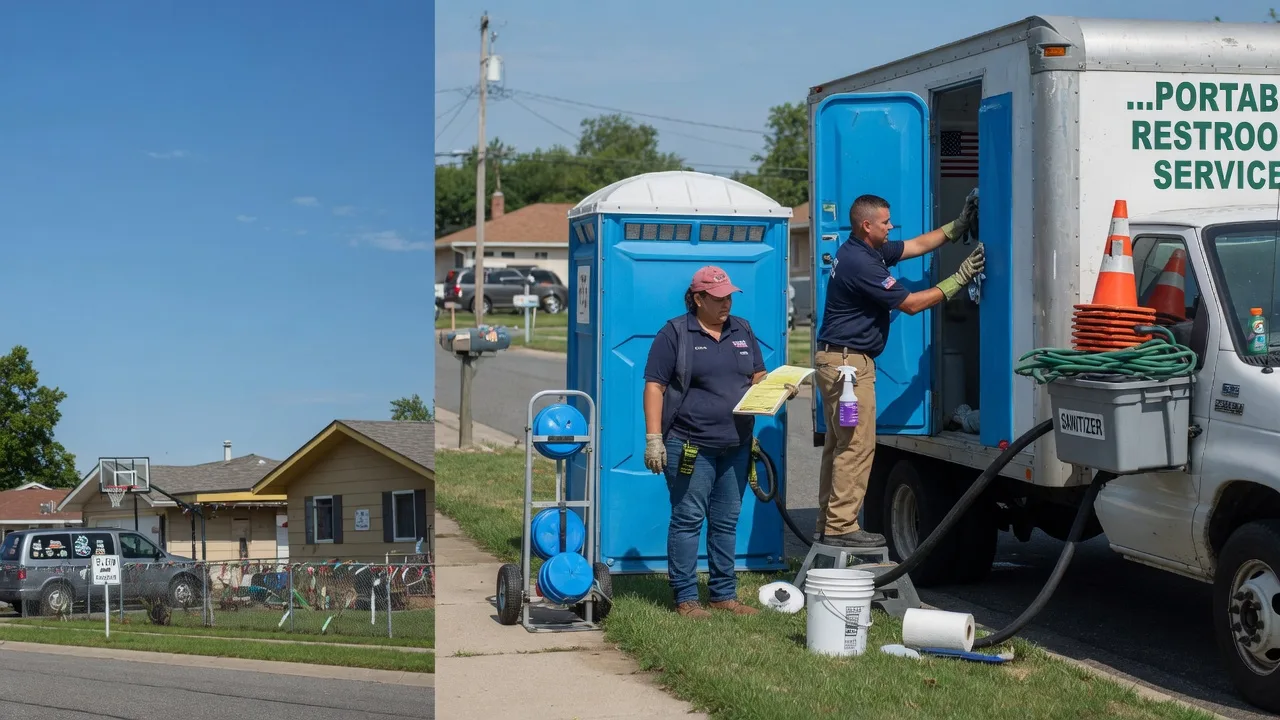Portable Toilet Rental in Rogersville, MO near me